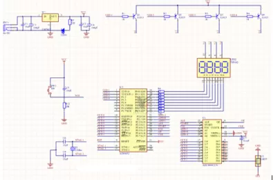 Đo nhiệt độ hiển thị LED 7 đoạn dùng LM35